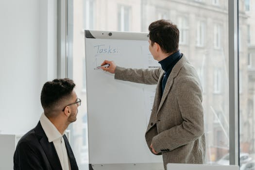 freelancer discussing finances with a bank representative