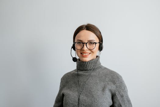 a cheerful tax professional assisting a client