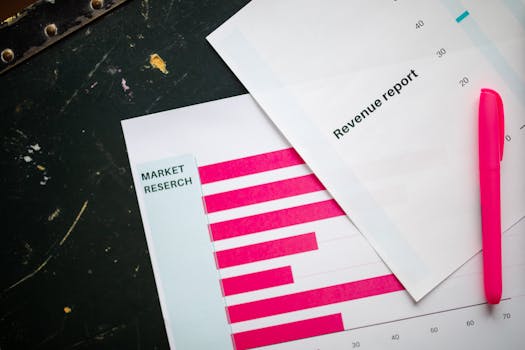 image of charts and financial documents